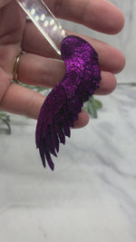 Angel Wings Tiny purple Shimmer