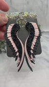 Baby Pink Angel Wing Earrings