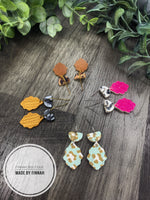 Tiny Flower Drop Earrings-Multiple Options available