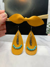 Mommy and Me Teardrop Earring and baby headband set